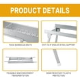 thumbnail image 3 of WILLBBQ Charcoal Grills Commercial Quality Portable Hibachi BBQ Lamb Skewer Folded Camping Barbecue Grill for Backyard Outdoor Cooking Use(31.6x7.1x5.1 inch) - The Perfect Gifts for Grill Lovers, 3 of 7