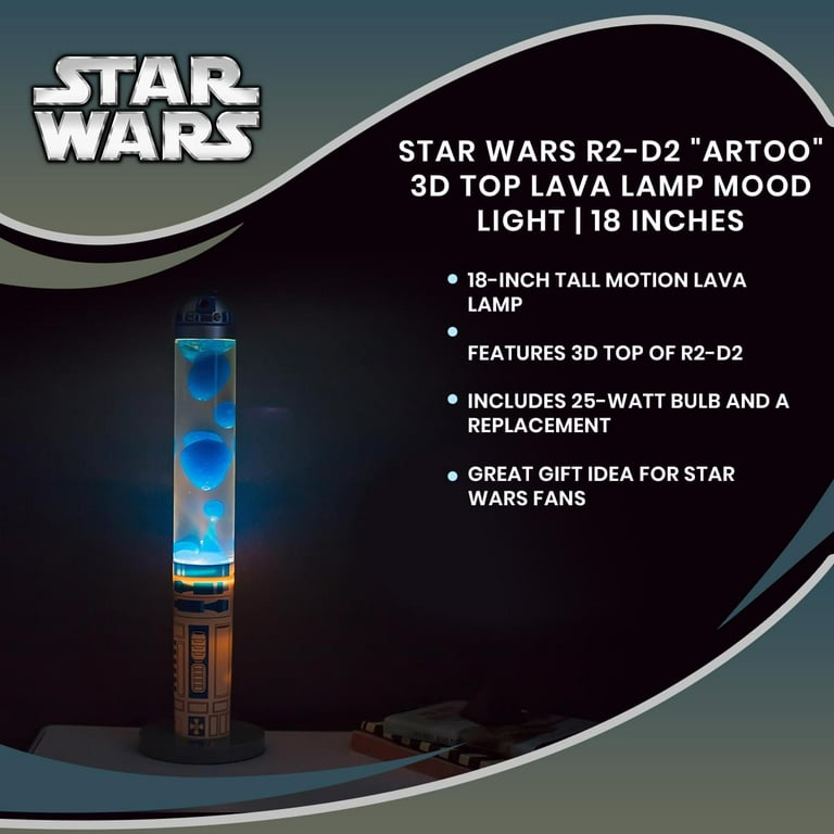 Star Wars R2-D2 'Artoo' Bedroom Night Mood Light | 3D 18 Inches
