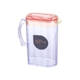 thumbnail image 2 of Cagogo Cold Water Kettle, Large Capacity Plastic Pitcher With Lid And Measurement Scale, BPA Free Water Jug For Refrigerator, Leak Proof Water Dispenser For Home Kitchen Office, Iced Tea Lemonade, 2 of 6