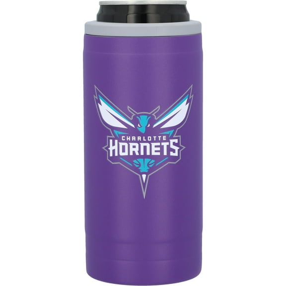 Charlotte Hornets 12oz. Flipside Powdercoat Slim Can Cooler