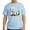 Light Blue, variant on CafePress - Santa In Camouflage Light T Shirt - Men's Classic Graphic T-Shirt