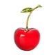 thumbnail image 5 of Estatua de cereza de fruta, decoración de mesa, artesanías de vidrio, regalos, decoración de mesa, escultura de cereza roja para dormitorio, oficina,, 5 of 9