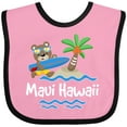 thumbnail image 3 of Inktastic Maui Hawaii Cute Vacation Boys or Girls Baby Bib, 3 of 4