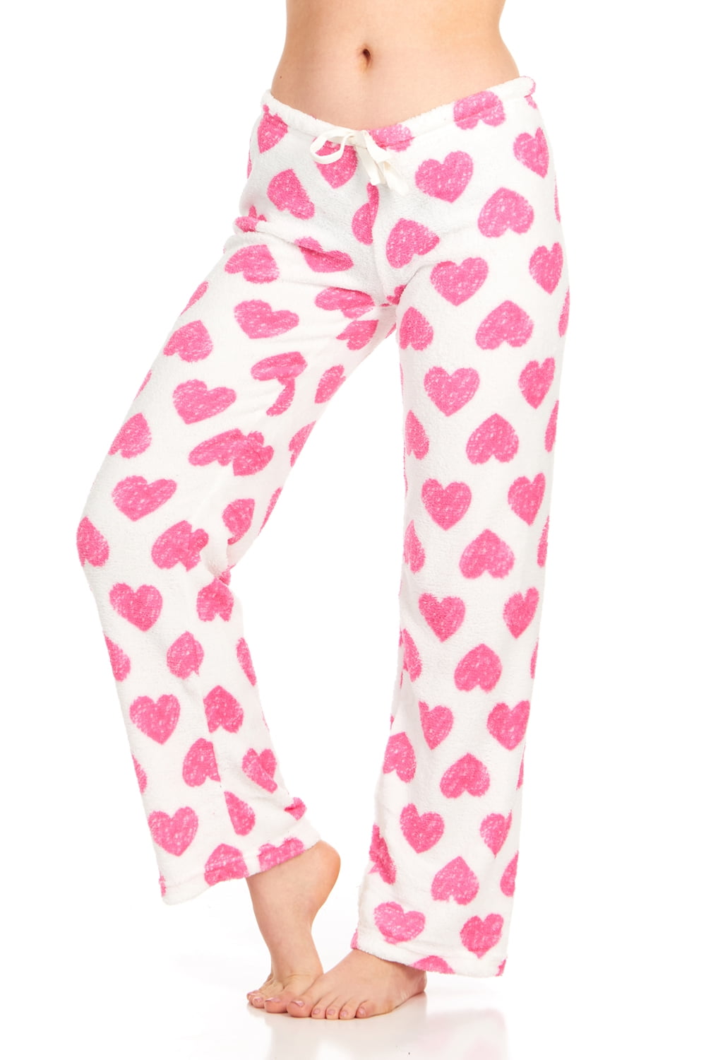 soft plush pajama bottoms