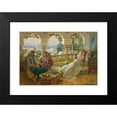 thumbnail image 2 of Frederick Arthur Bridgman 24x18 Black Modern Framed Museum Art Print Titled - On the Terrace, 2 of 5