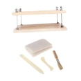 thumbnail image 3 of Rongfmy Wooden Book Press Flat Paper Press Machine for Labels Cardboard Scrapbooking Two Layer Set, 3 of 9