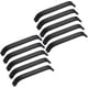thumbnail image 1 of 10 Uds. Manija negra para muebles, manija negra para muebles de cocina, manijas para armario de 160mm, muebles de cocina, armario, distancia del agujero negro 160mm, 1 of 5