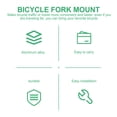 thumbnail image 5 of 1pc Bicycle Fork Mount Block Bloque de bifurcación Montaje Compacto Rueda delantera Fijador, 5 of 5