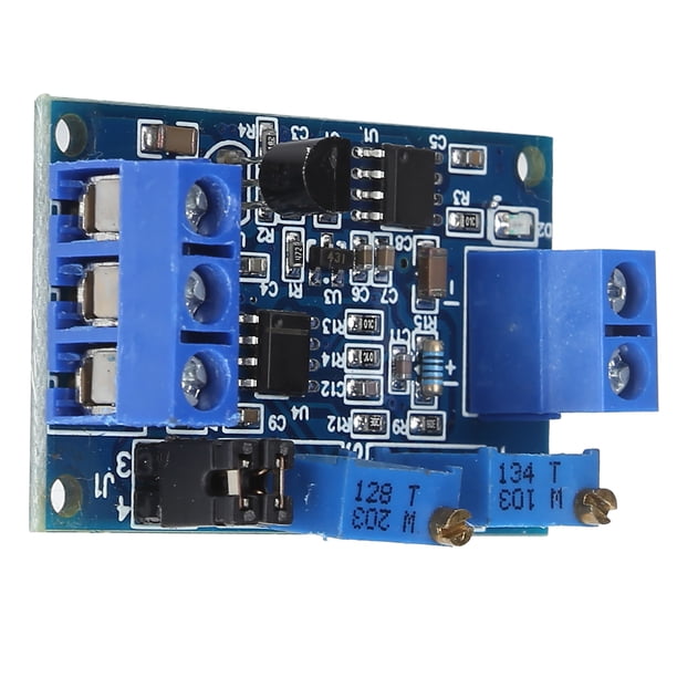 Convertidor de 0/4-20 mA a 0-33 V/5 V/10 V convertidor de corriente a voltaje Transmisor de voltaje para componentes electrónicos para la industria para electricistas para ANGGREK Otros