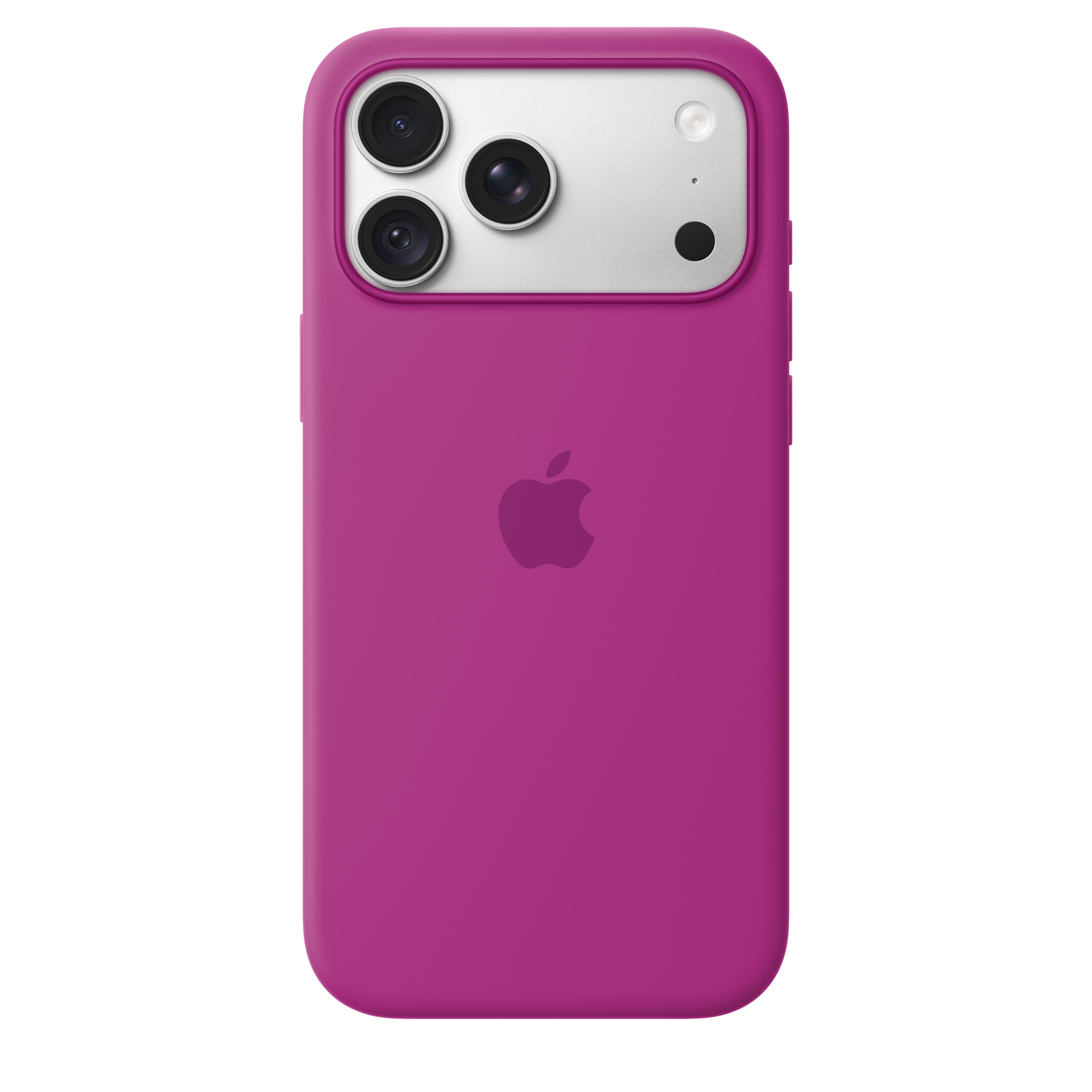 Apple iPhone 18 Pro Max Silicone Case with MagSafe – Magenta