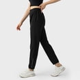 thumbnail image 5 of HXWCHs Women's Straight Leg Yoga Pants Cotton Blend Casual Lounge Active Pants Black S, 5 of 8