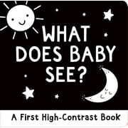 What Does Baby See?: A First High-Contrast Board Book (Board Book)