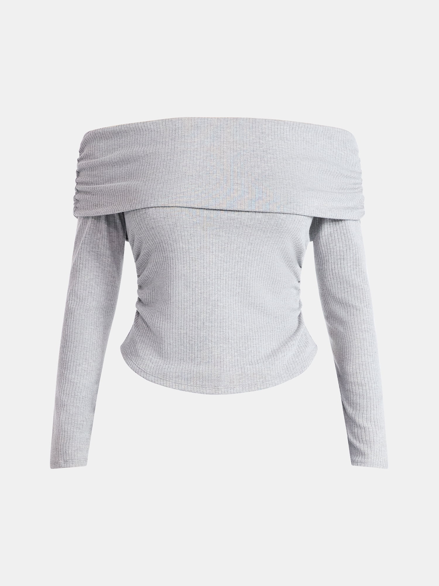 No Boundaries Off The Shoulder Top with Long Sleeves, Women’s