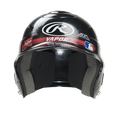 thumbnail image 4 of Rawlings | Vapor Youth Baseball Batting Helmet | 6 1/2" - 7 1/2" One Size Fits Most |Black, 4 of 7