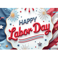 thumbnail image 3 of Decorative Design Happy Labor Day Banner Festive Theme Colorful Display Patriotic Elements for Holiday Celebration Indoor Outdoor Display, 3 of 7
