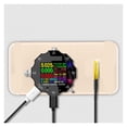 thumbnail image 4 of USB Tester Dc Digital Voltmeter Amp Voltage Current Meter Ammeter USB3.0 18 In 1 Detector Power Bank Charger +DC Crocodile Clip ,Updated USB Tester, 4 of 7