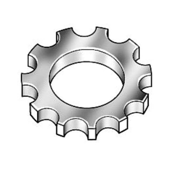 Hodell-natco Lock Washer, Bolt 3/8, 302 SS, PK25 LW3E038OP-PK25