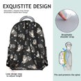 thumbnail image 5 of Merle Australian Shepherd and Dog Paw Backpack for School, Cute School Bag with Adjustable Shoulder Straps and Padded Back, 15.3"x11"x7.1", 5 of 5