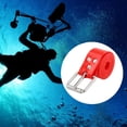 thumbnail image 4 of koolsoo 1.3M Cuttable Silicone Weight Belt With Stainless Steel Buckle diving Diving Red, 4 of 9