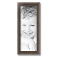 thumbnail image 2 of ArtToFrames 7" x 19" Muted Silver Picture Frame, 7x19 inch Silver Wood Poster Frame (WOM-4626),  Pack, 2 of 8