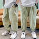 thumbnail image 2 of Pantalones repelentes de mosquitos de lino y algodón para niños, pantalones deportivos informales de nuevo estilo de verano para niños de 9 a 14 años, 2 of 4