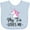 Blue, variant on Inktastic My Tia Loves Me Unicorn Girls Baby Bib