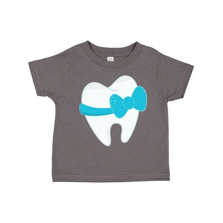

Inktastic Tooth with a bow Gift Toddler Boy or Toddler Girl T-Shirt
