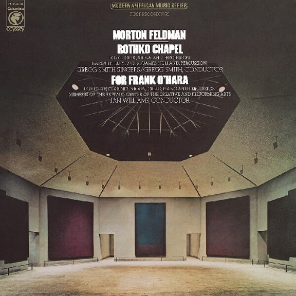 Morton Feldman - Rothko Chapel / For Frank O'Hara - Music & Performance - Vinyl