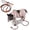 Brown, variant on Pig Harness & Leash, Escape Prevention Adjustable Rope, All in One Design, All Life Stages Small to Medium Mini Pigs-5 Feet Long-Red