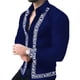 thumbnail image 1 of Forro de traje de otoño e invierno para hombre, camisa de manga larga de lujo de alta calidad con botones, solapa informal, nuevo estilo suave y cómodo, 1 of 6