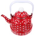 thumbnail image 3 of Heating Water Kettle Enamel Classic Design Mental Dormitory Hotel Restaurant Office 17X16X8CM 1Pcs, 3 of 4