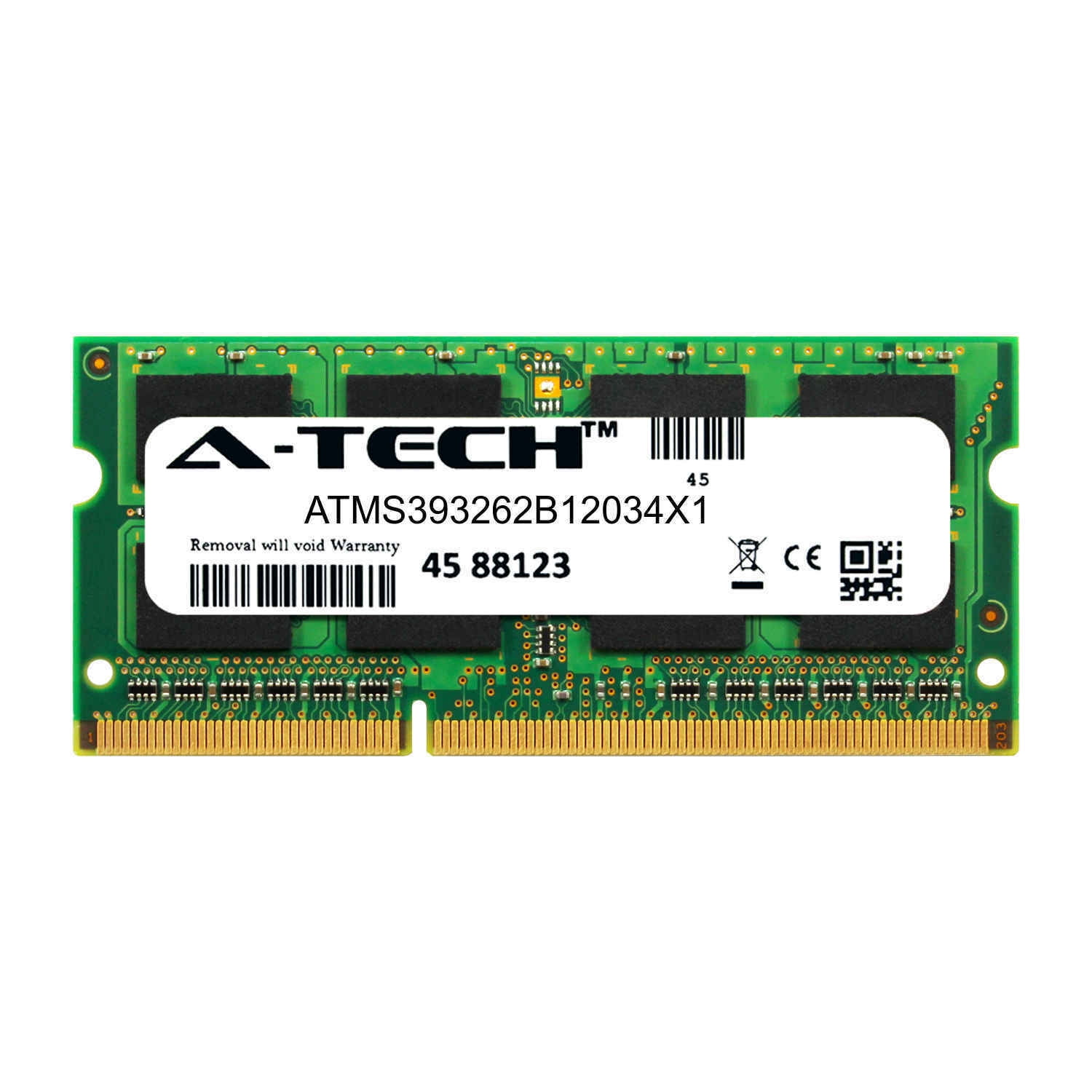 DDR3 1600MHz SODIMM PC3-12800 204-Pin Non-ECC Memory Upgrade Module A-Tech 8GB RAM for ASUS A Series 456UR-WX037D