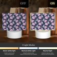 thumbnail image 3 of Vsdgher Flowers Rectangular Acrylic Night Light Acrylic Sleep Night Light Friend Gifts for Birthday Gifts for Women Teens Boys Girls, 3 of 9
