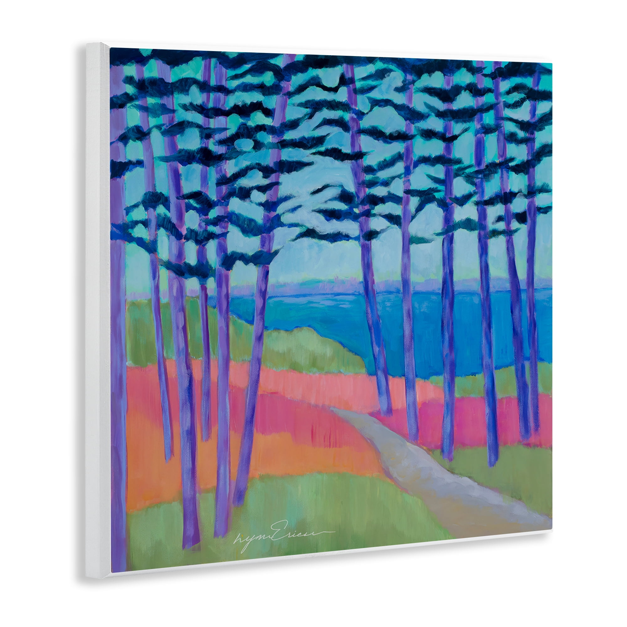 Stupell Industries Razzle Dazzle Forest Scene Wall Plaque Art, design by Lynn Ericson Fine Art
