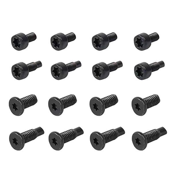 Juego de tornillos de seguridad para timbre con vídeo, cuatro tipos diferentes de piezas de repuesto, 16 Uds.
