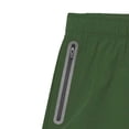 thumbnail image 4 of uublik Beach Shorts for Men Athletic Gym, Workout, Basketball, Running, Casual Lounge Active Pockets Army Green, 4 of 5
