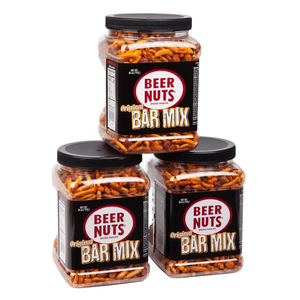 BEER NUTS 26 oz. Jar Original Bar Mix (PACK OF 3)
