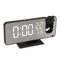 thumbnail image 1 of Led Digital Projection Alarm Clock Room Clock Bedroom Clock Clock Clock Digital Clock Digital Radio with Digital Alarm Clock Electronic Clock Clock Home for Projection, 1 of 7