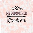 thumbnail image 4 of Inktastic My Godmother Loves Me Girls Girls Toddler T-Shirt, 4 of 5
