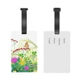 thumbnail image 5 of Honeii Plants and Insects Print Luggage Tags for Suitcases, Airplane Travel Essentials for Flying, International Travel Must Haves, and Luggage Accessories, 5 of 7