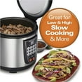 thumbnail image 3 of Hamilton Beach Multi Cooker, 4.5 Quart Capacity, 14 Pre-Programmed Settings, Stainless Steel, 37571, 3 of 6