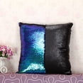 thumbnail image 3 of Reversible Sequin Mermaid Glitter Sofa Cushion Cover Pillow Case Double Color, 3 of 5