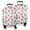 White Cow Milk, variant on Pink Cow Dairy Pattern Luggage Cover Fashion Suitcase Cover Baggage Covers Fit 25-28 Inch Luggage (Go Travel)