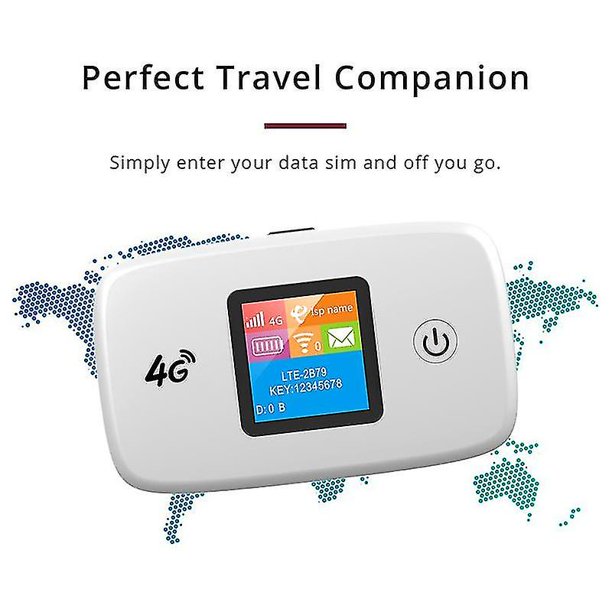 R818 Router Wifi móvil Plug-in portátil 4g Internet Wireless Terl 2400mah Wifi Ro