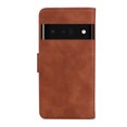 thumbnail image 2 of Wallet Case for Google Pixel 6 Pro, Shockproof TPU Inner Case with RFID Blocking Credit Card Holders, PU Leather Folding Book Flip Magnetic Phone Cover for Google Pixel 6 Pro - Brown, 2 of 6