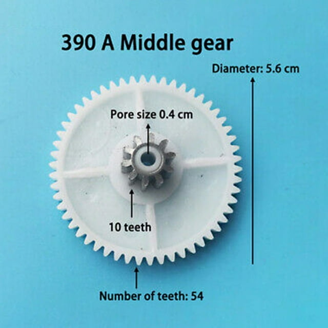 Plastic Gear for Gearbox 550 and 390 Children\\\'s Electric Car Kid Ride on Toy Car