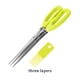 thumbnail image 3 of Matsuzay Tijeras Herramienta de cocina multifuncional Tijeras Quitar cebollín Herramientas de corte Dispositivo de recorte Cortar especias Cocinar hierba Cocina y Comedor Tres capas Matsuzay HA080305-01, 3 of 6