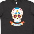 thumbnail image 4 of Inktastic Day of the Dead Skull Youth T-Shirt, 4 of 5