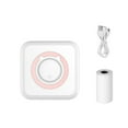 thumbnail image 1 of Imprimante Thermique Bluetooth Sans Fil Imprimante de Poche Rechargeable Appareil d'Impression Photo Rose, 1 of 10