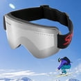 thumbnail image 3 of Gafas de esquí Gafas de snowboard profesionales Protección Gafas de nieve Gafas para Plata kusrkot Gafas de esquí de snowboard, 3 of 8